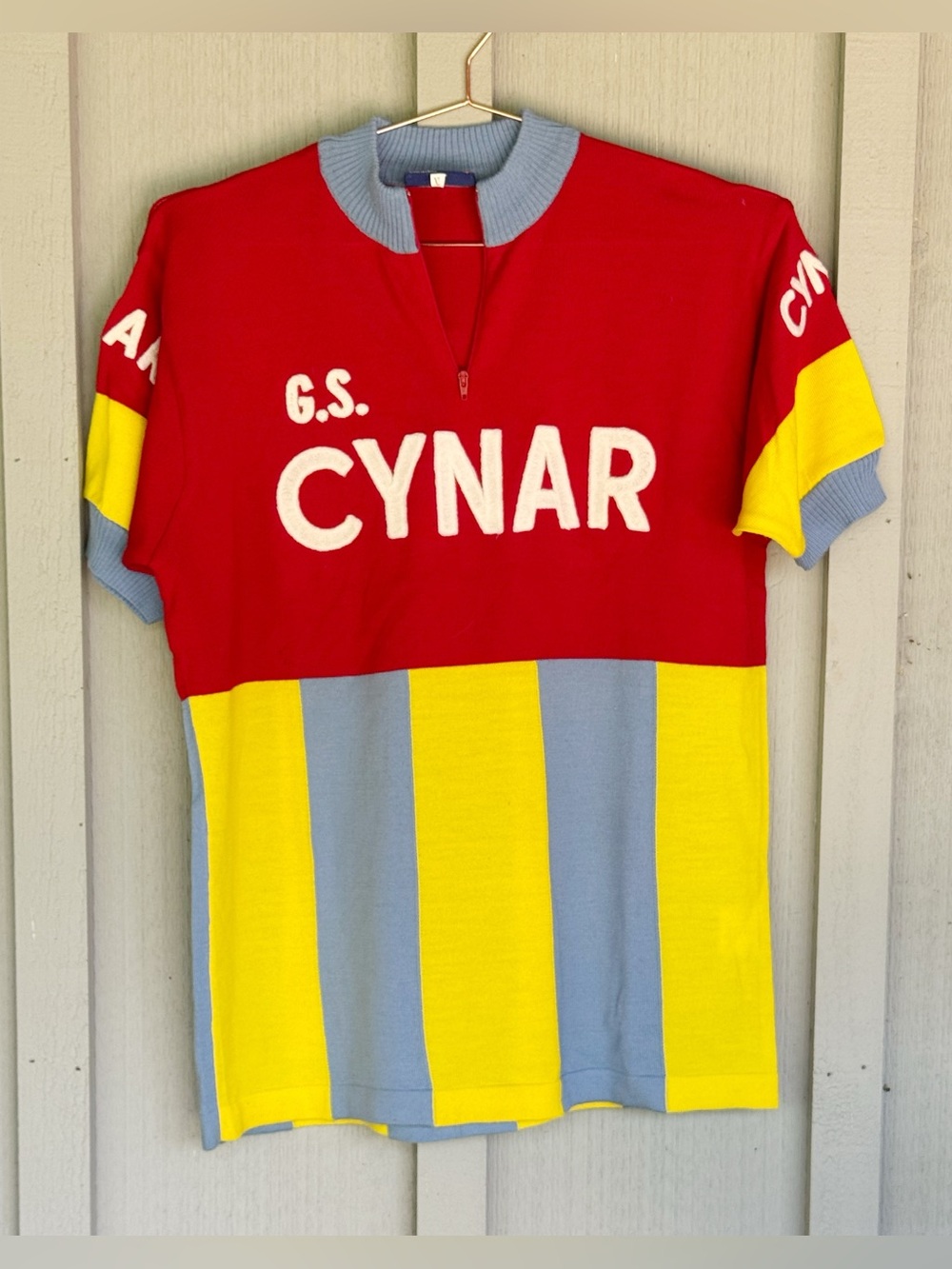 Vintage Cynar Team Cycling Jersey - Woolite - XL - NWOT